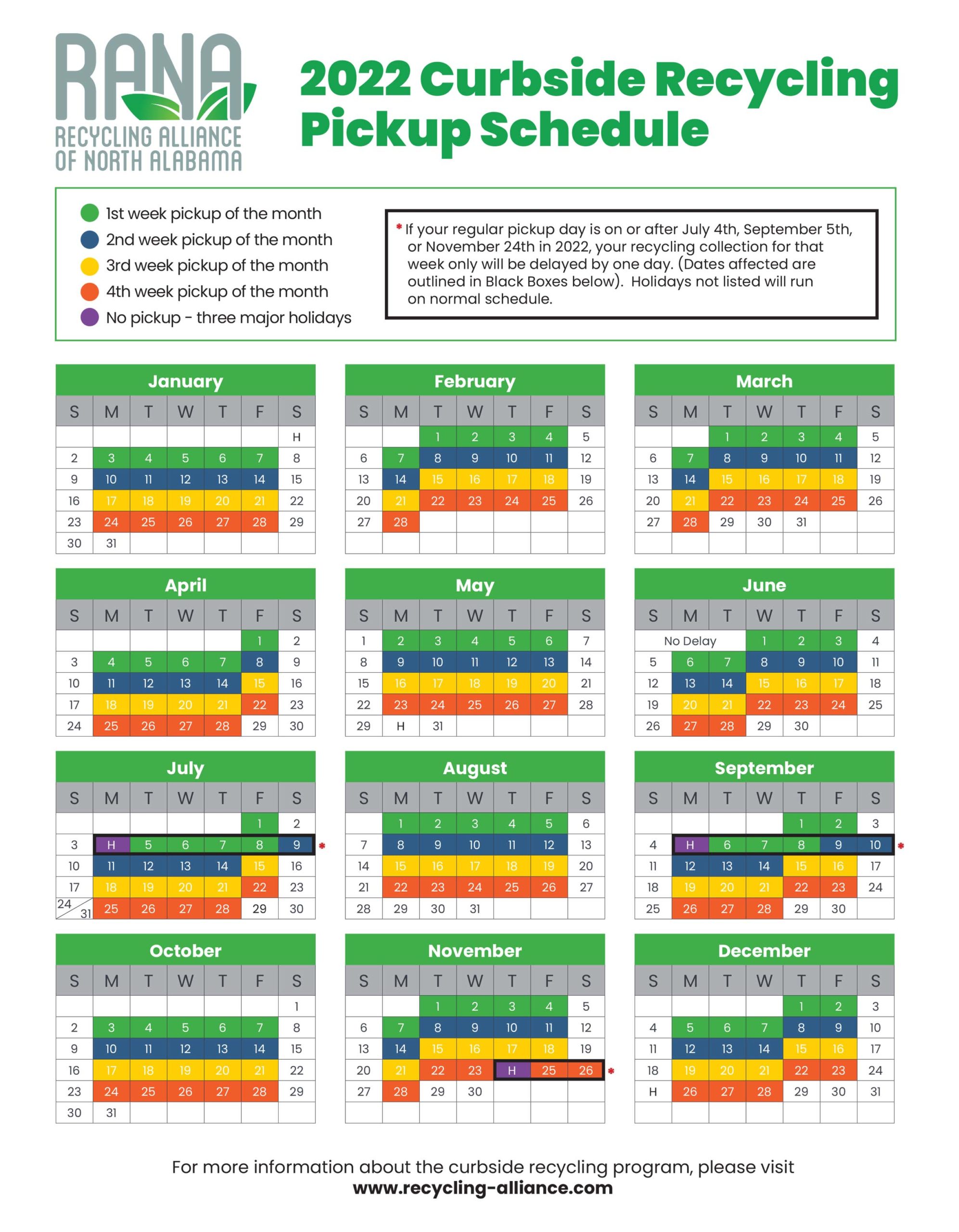 Grand Rapids Recycling Schedule 2022 Schedule - Rana